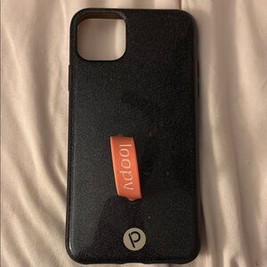Loopy Case Black sparkly and pink loop Phone Case